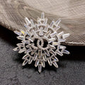 Chanel Snow Flower Brooch