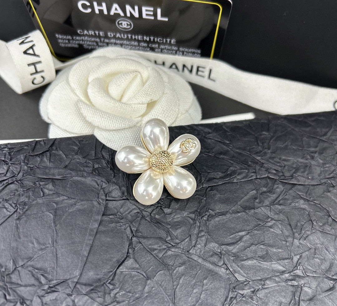 Chanel Pearl Brooch
