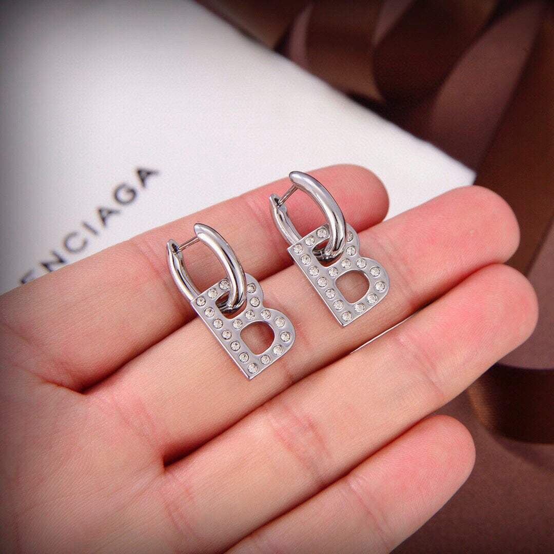 Balenciaga Chain XS Earrings - 18K Gold
