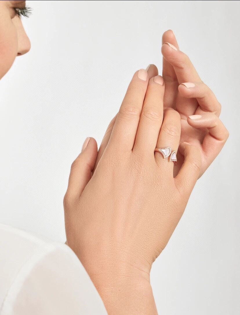 Bvlgari Dream Pearl Ring - 18K Rose Gold