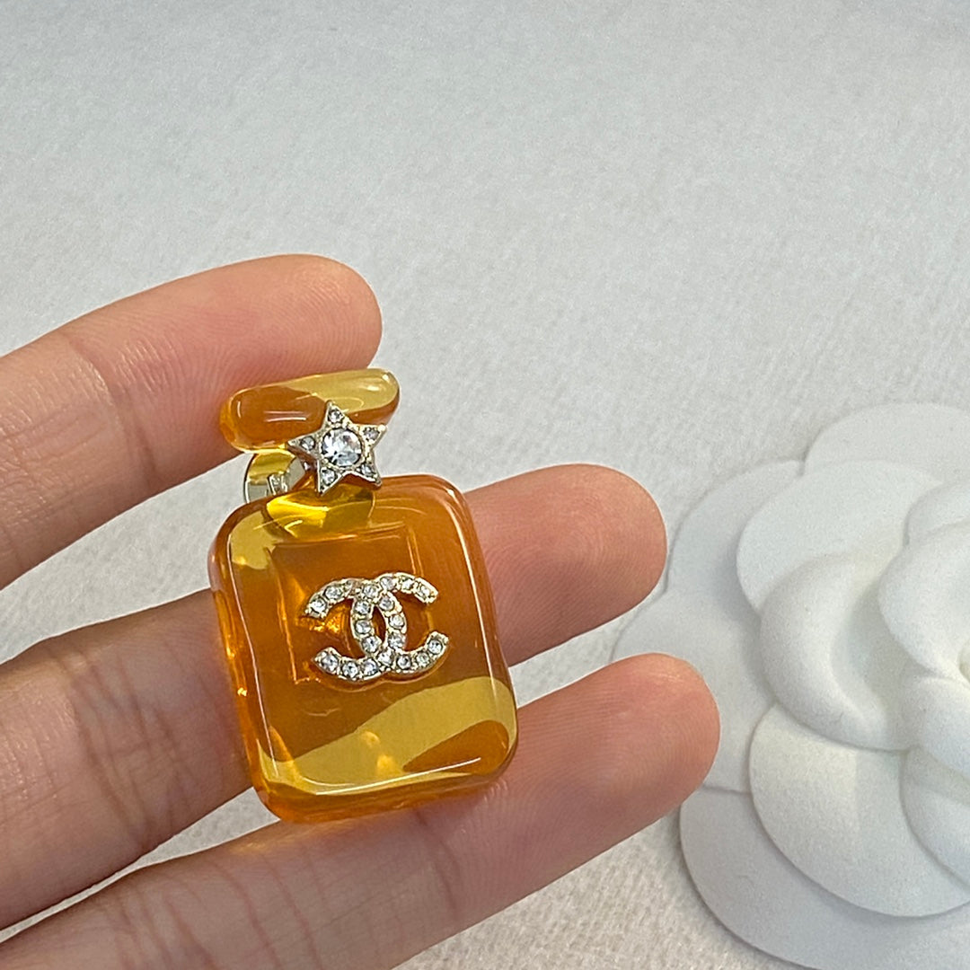Chanel Perfume Color Bottle Brooch