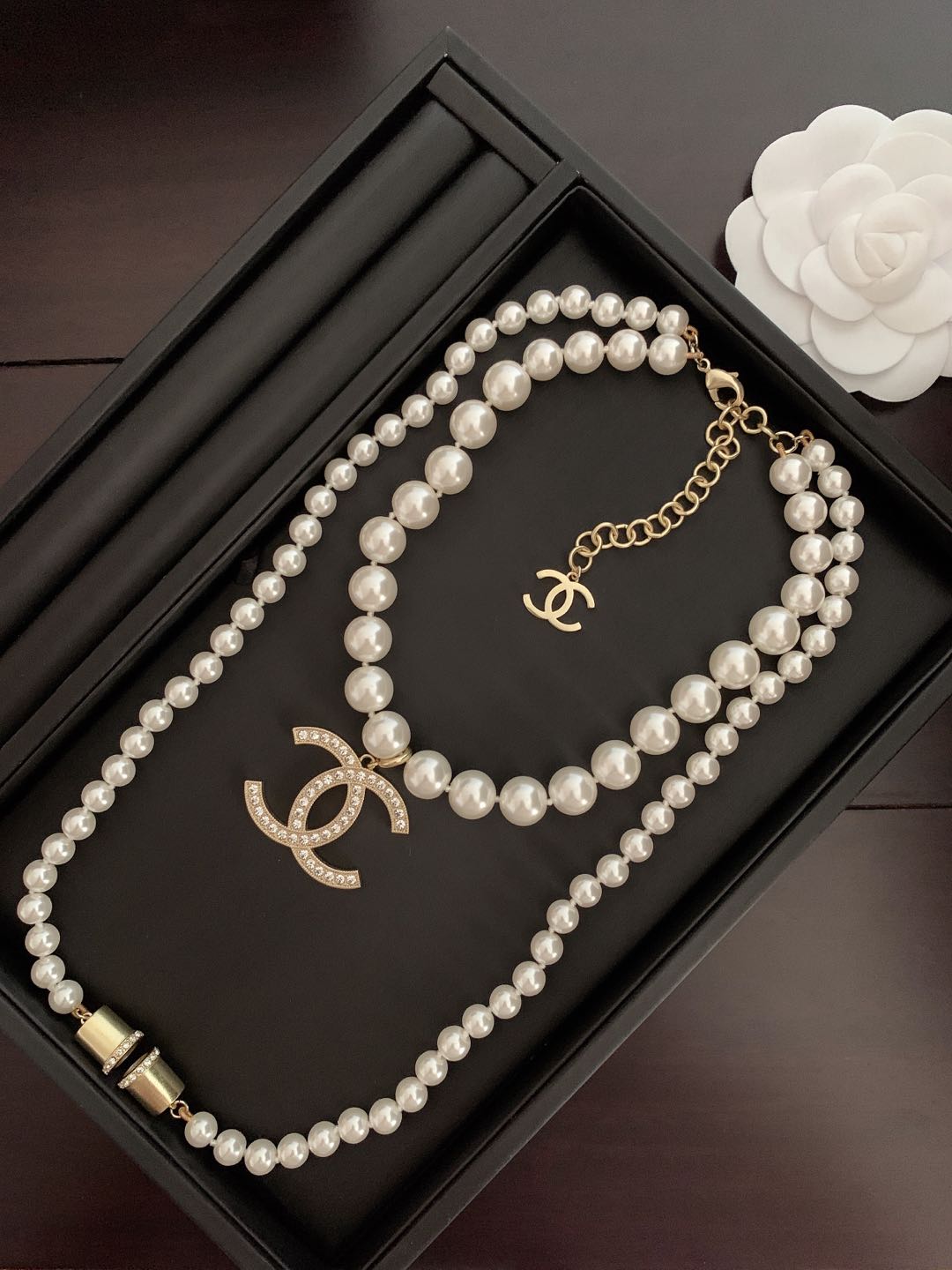 Chanel Pearls Long Necklace