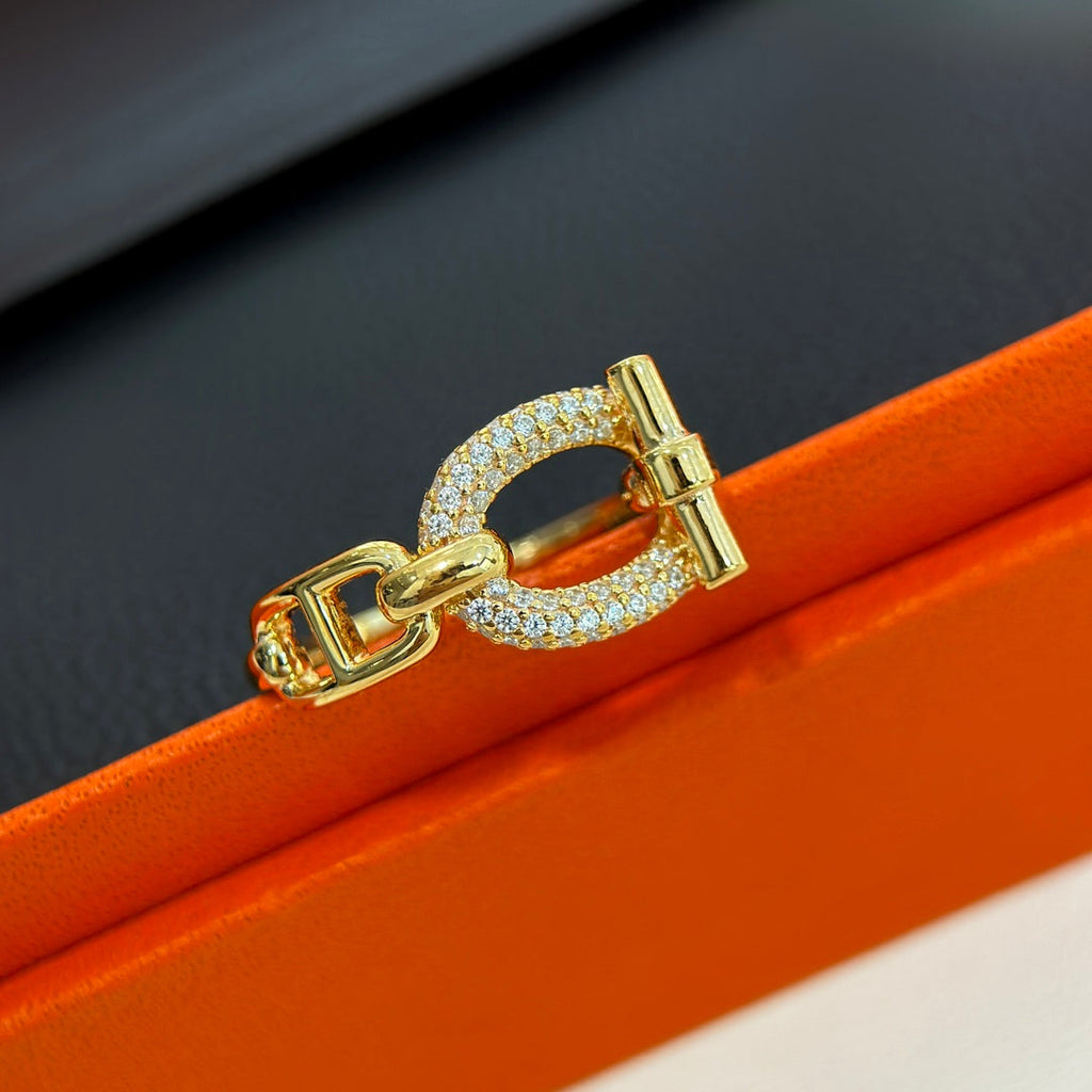 Hermes Adage Ring - 18K Gold