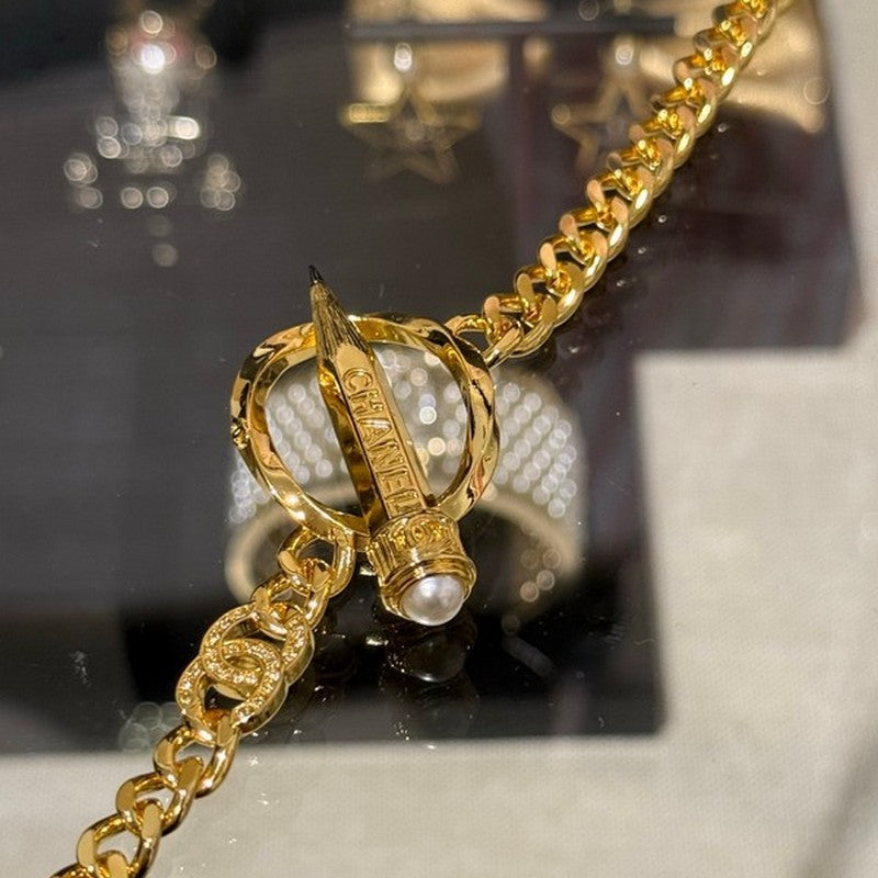 Chanel 25K Pen Choker Necklace
