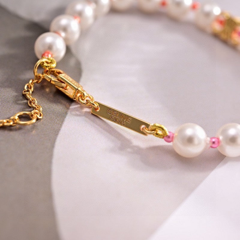 Celine Plage Pearl Necklace
