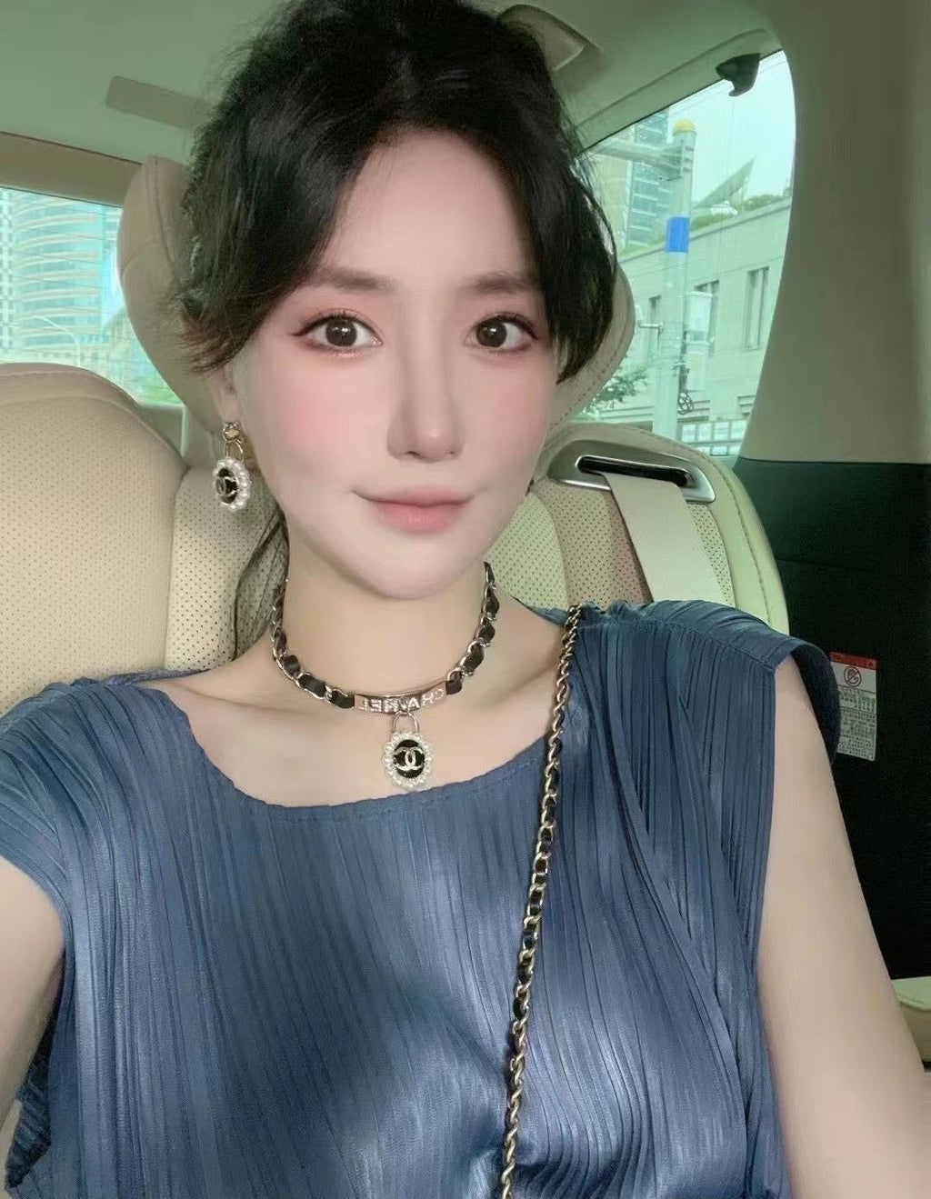Chanel Pearls Choker Necklace