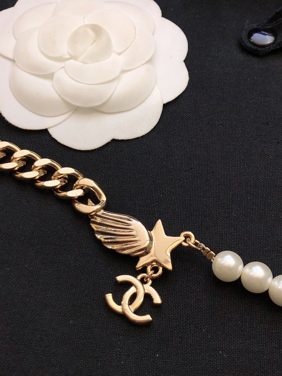 Chanel Wing Chain Necklace