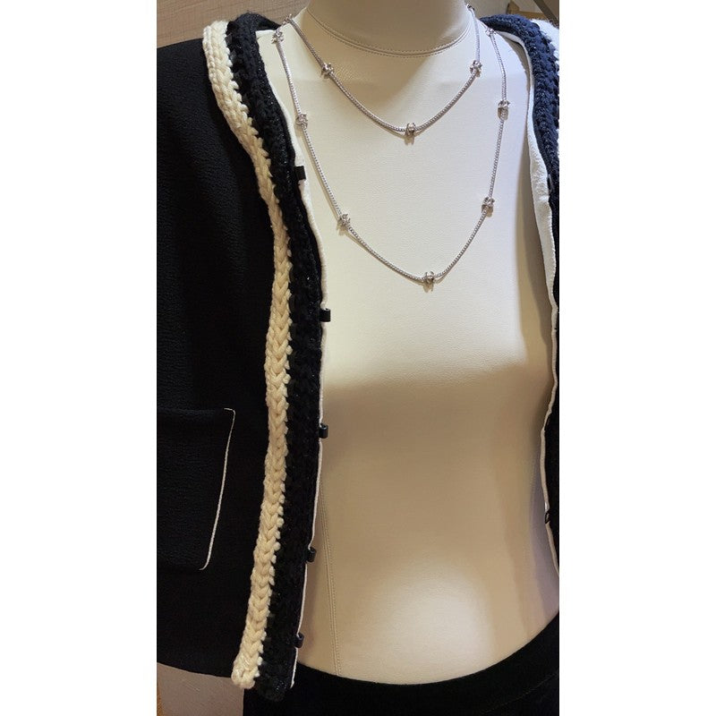 Chanel 24B Flowers Long Necklace