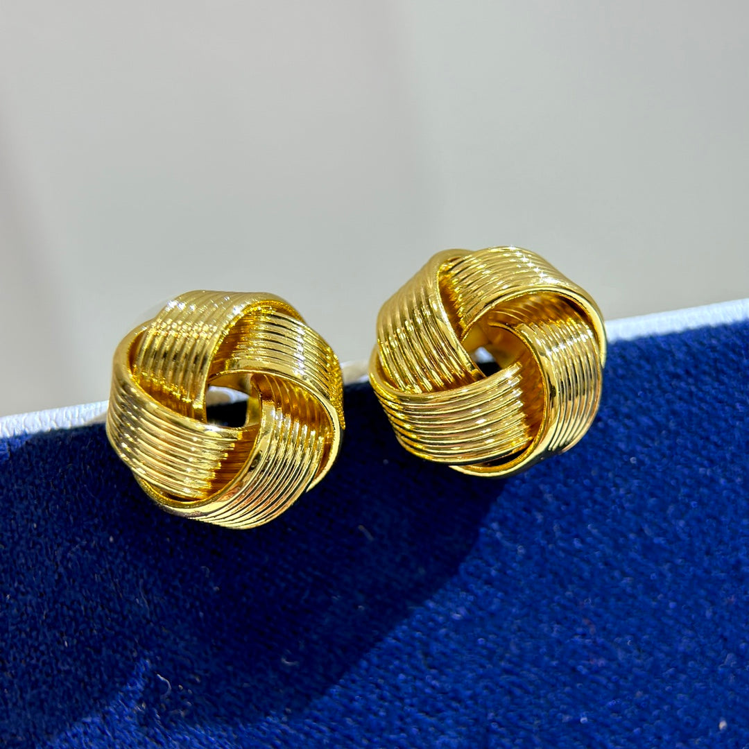 Celine Earrings - 18K Yellow Gold