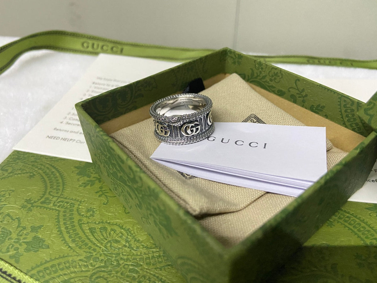 Gucci Double G Snake Ring