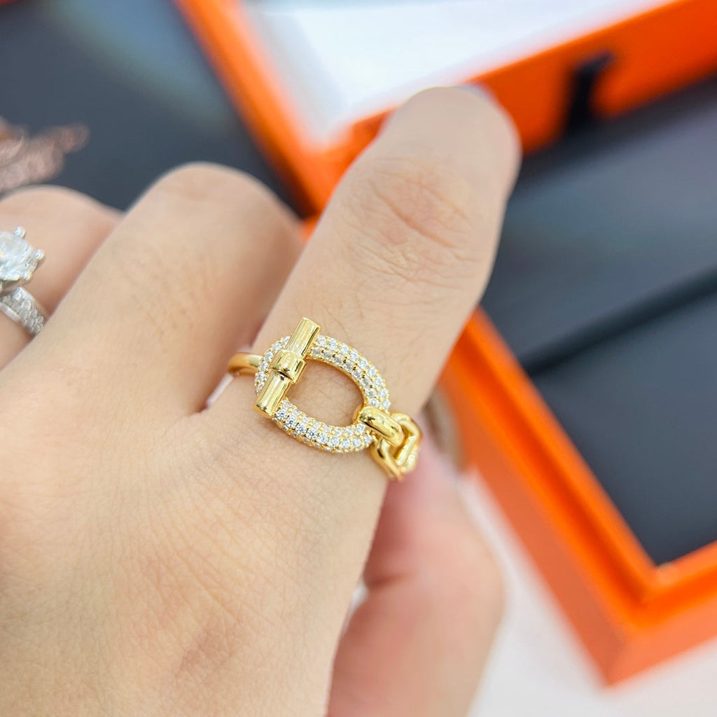 Hermes Adage Ring - 18K Gold