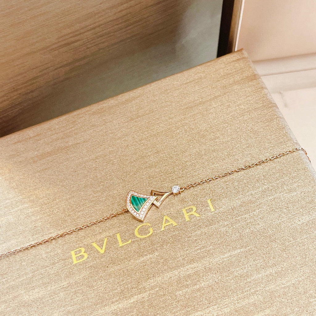 Bvlgari Dream Malachite Bracelet - 18K Rose Gold