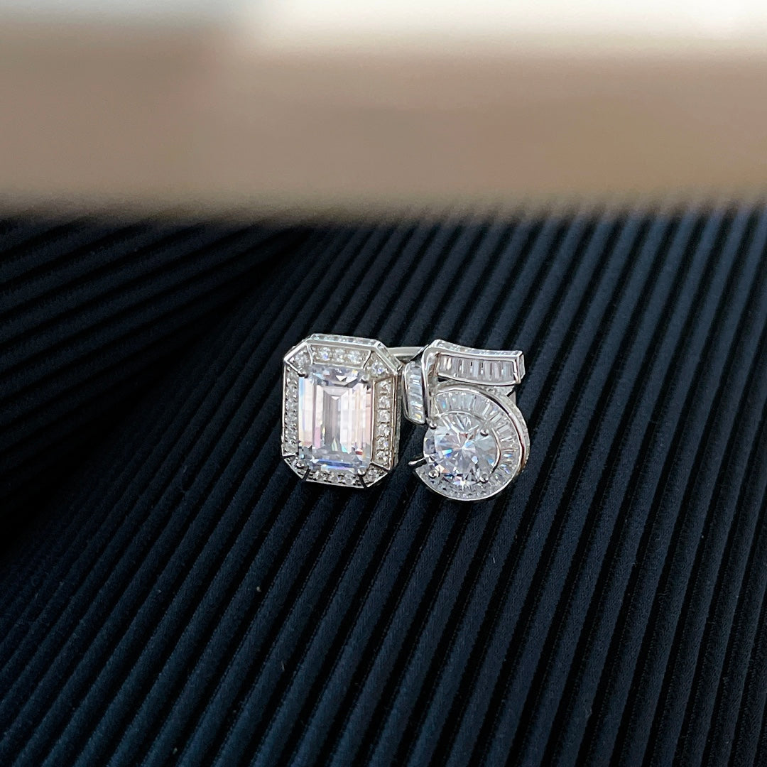Chanel No.5 Diamond Ring - 18K White Gold
