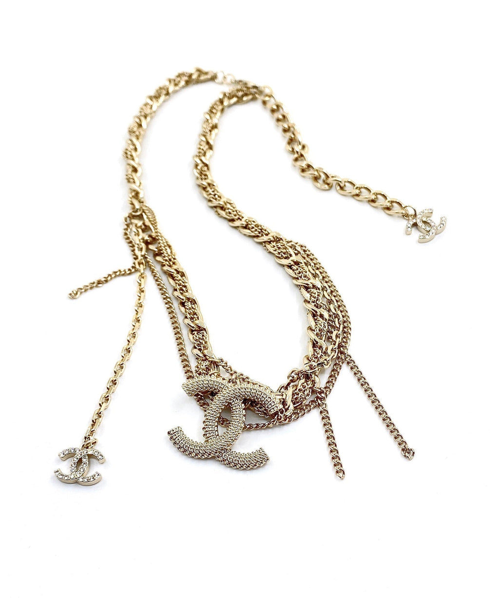 Chanel Crystals Choker Necklace