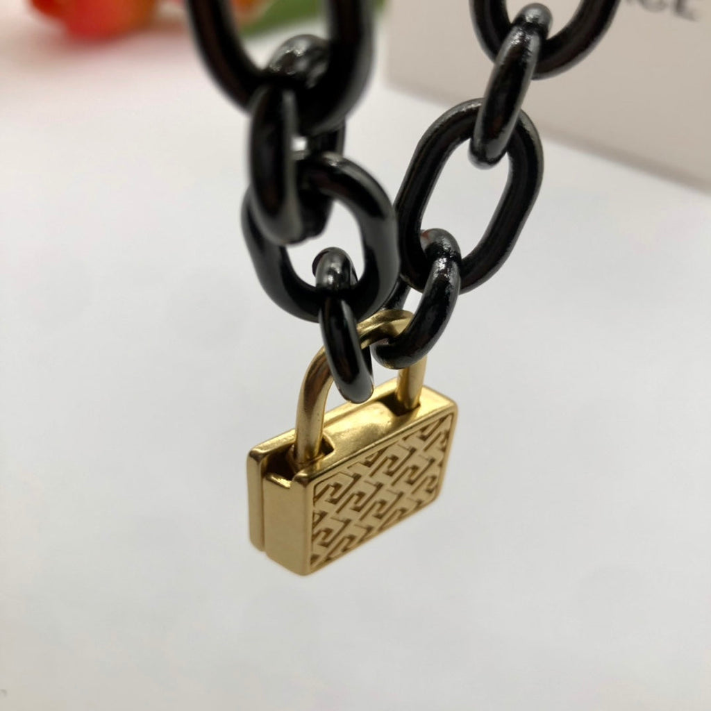 Celine Triomphe Ver Chain Necklace