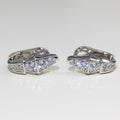 Bvlgari Serpenti Moissanite Earrings - 18K White Gold
