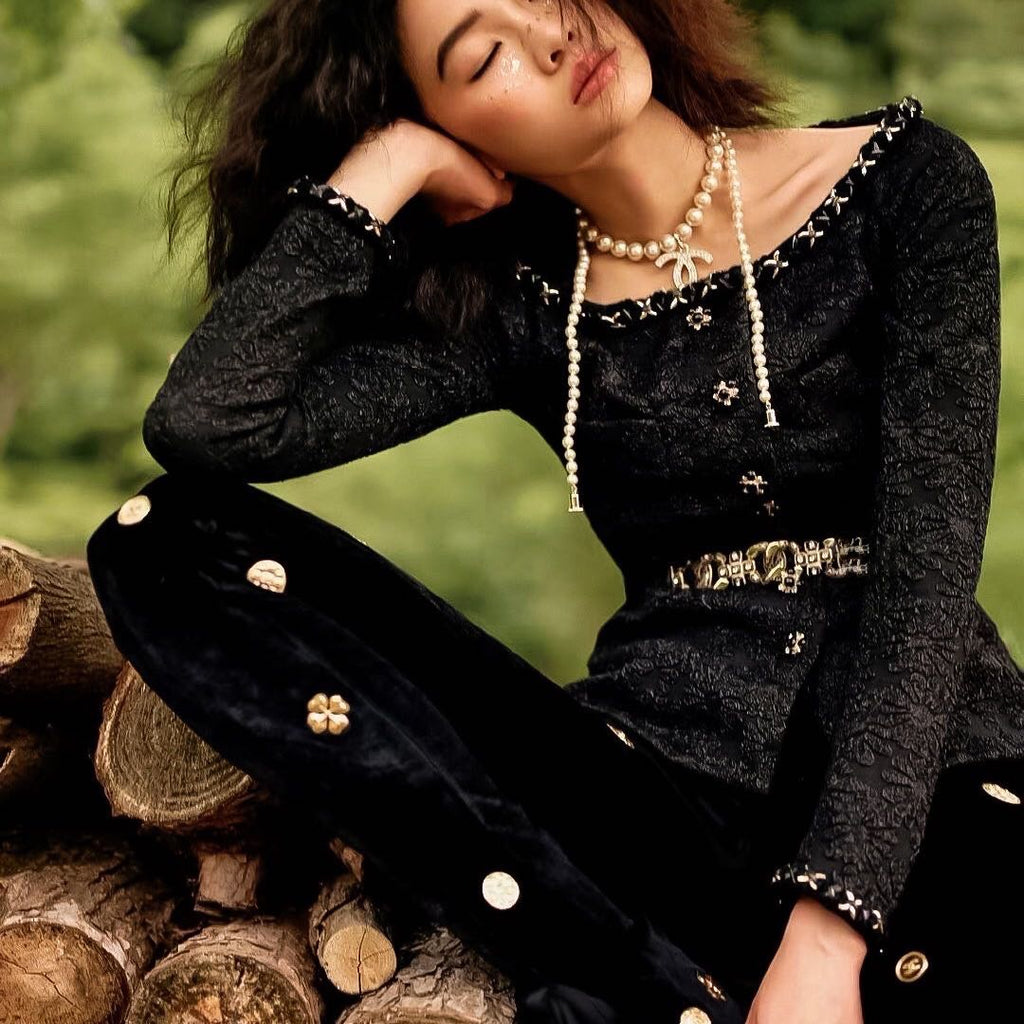 Chanel Pearls Long Necklace