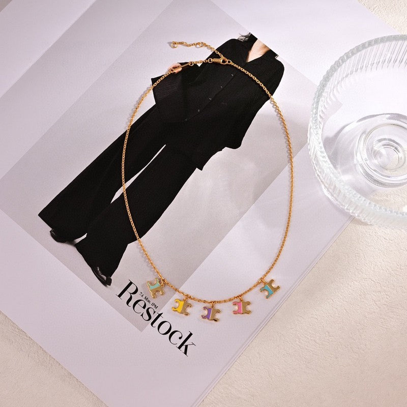 Celine Teen Charms Necklace