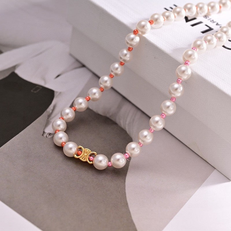 Celine Plage Pearl Necklace
