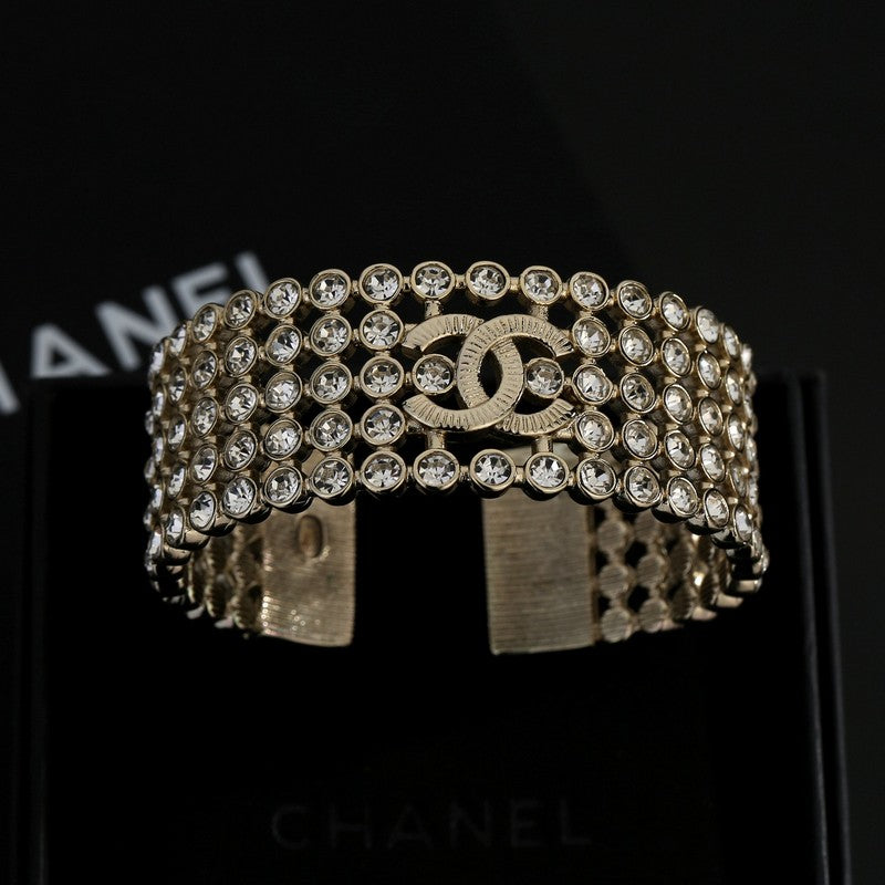 Chanel Diamond Cuff Bracelet