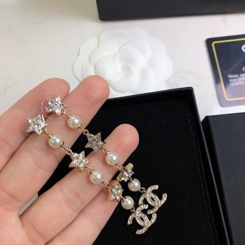 Chanel Long Tassel Earrings - 18K Yellow Gold
