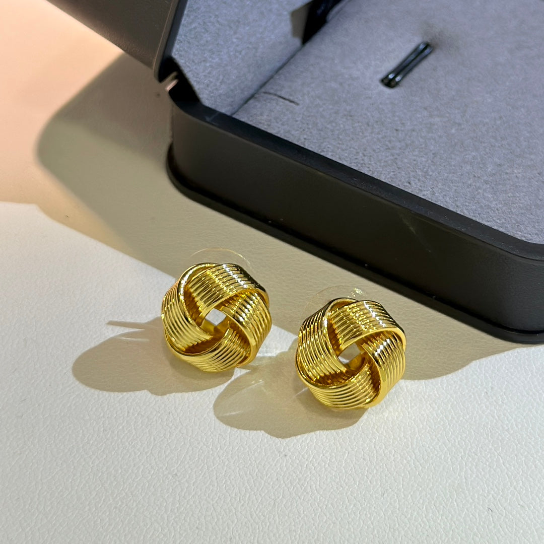 Celine Earrings - 18K Yellow Gold