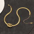 Chanel Gold Choker Necklace