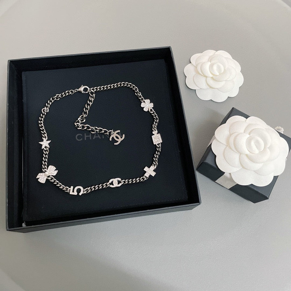 Chanel No.5 Perfume Bottle Pendant Necklace