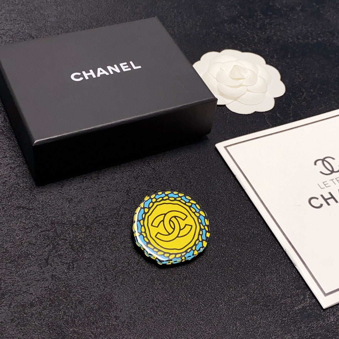 Chanel Color Brooch