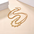Celine Triomphe Celine Gold Necklace