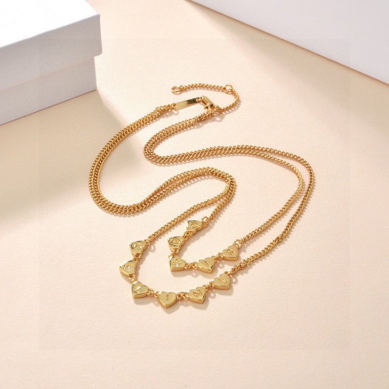 Celine Triomphe Celine Gold Necklace