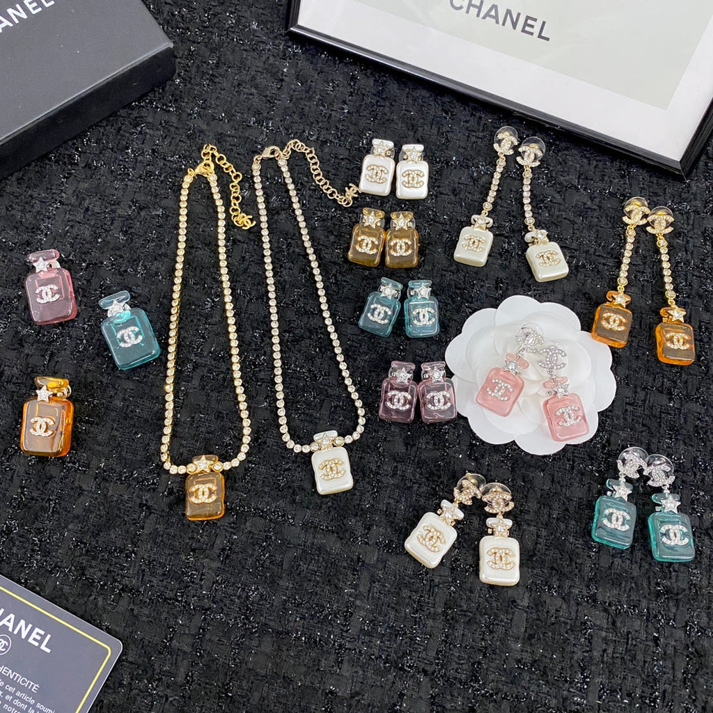 Chanel Perfume Color Bottle Brooch