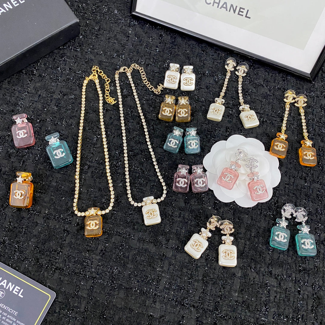 Chanel Perfume Color Bottle Brooch
