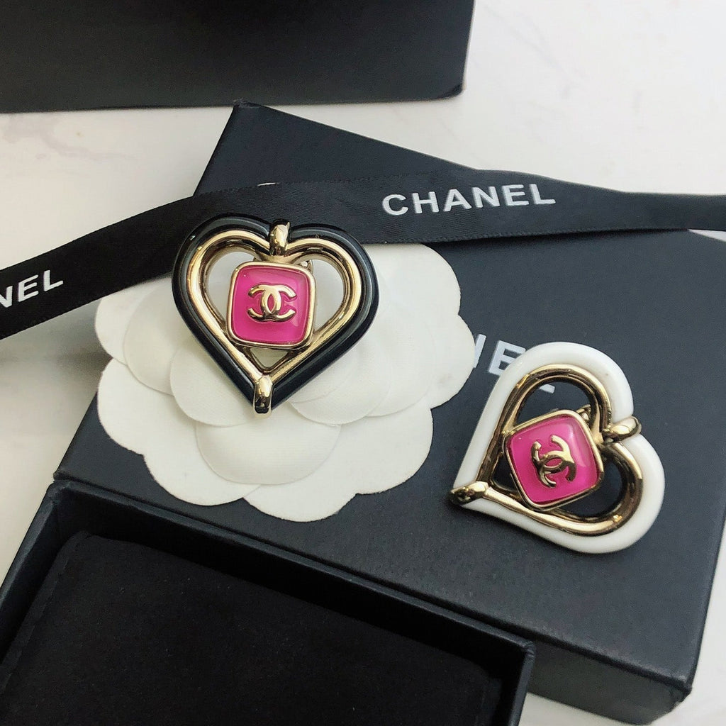 Chanel Heart Brooch
