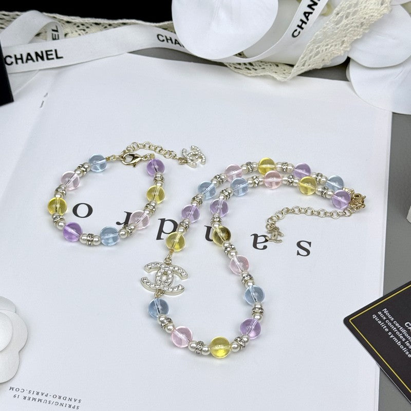 Chanel 26C Color Crystal Bracelet