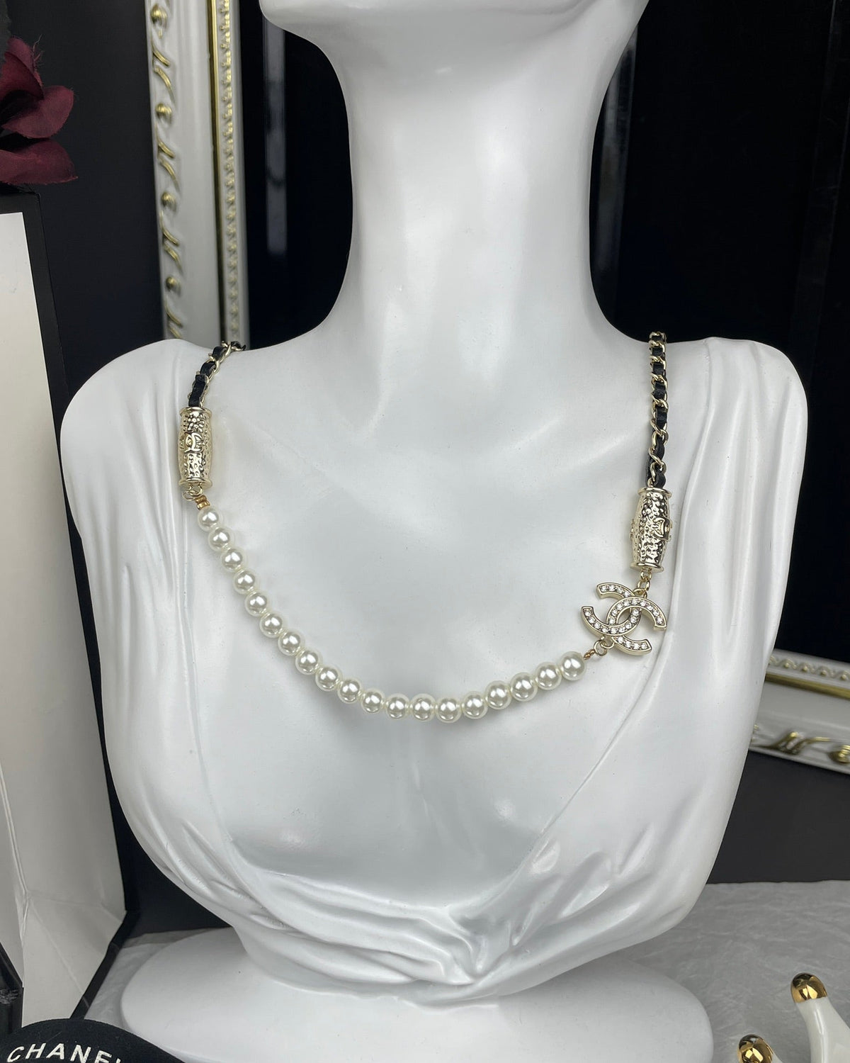 Chanel Crystals Choker Necklace