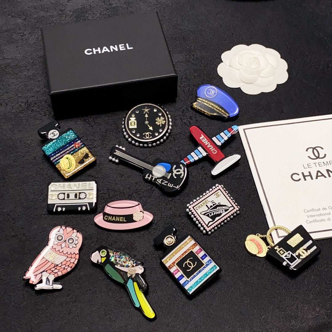 Chanel Bag Brooch