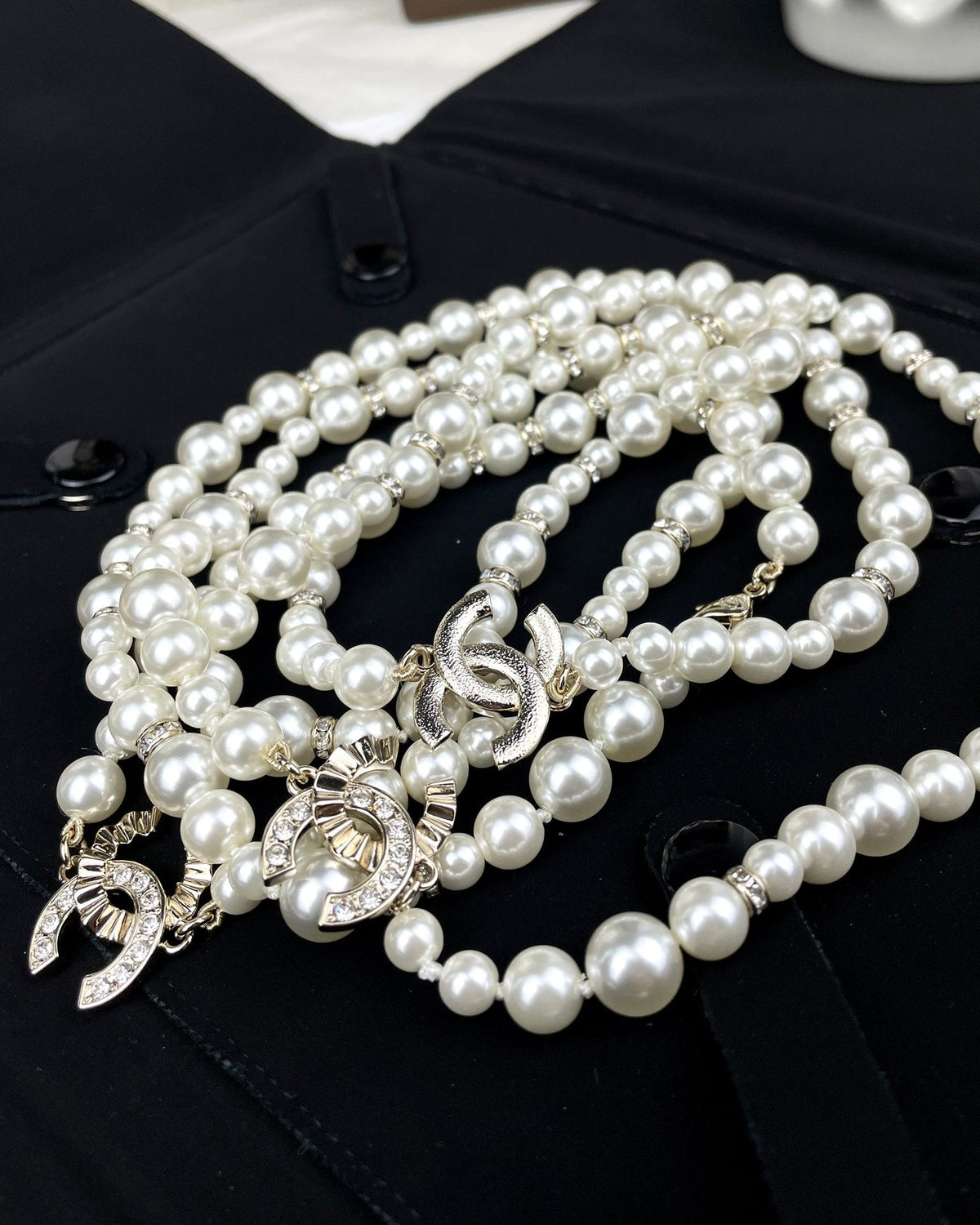 Chanel Pearls Long Necklace