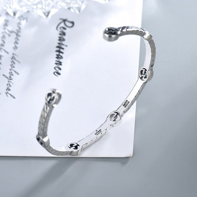 Gucci Double G Thin Interlocking G Bracelet